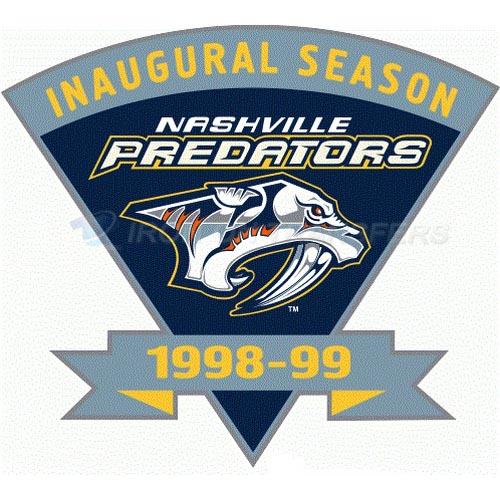 Nashville Predators Iron-on Stickers (Heat Transfers)NO.219